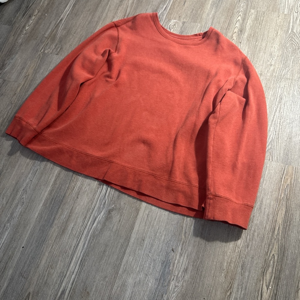 Field Gear Orange Sweater Crewneck